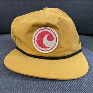 Cisco Brewery - Nantucket ACK. SnapBack hat flatbrim yellow. Brand new gripah